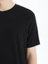 LC Waikiki Crew Neck Short Sleeve Men's Textured T-Shirt